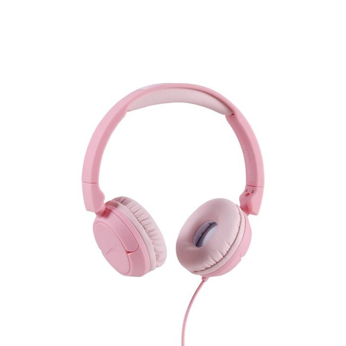 ALTEC - ALTEC Barnhörlur Trådad On-Ear Rosa
