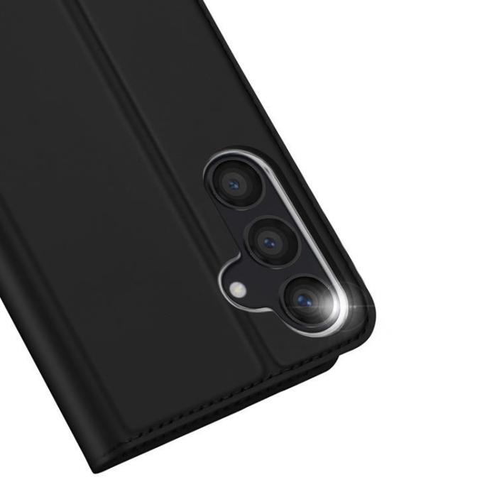 Dux Ducis - Dux Ducis Galaxy S24 Plus Plånboksfodral Skin Pro med Flap - Svart