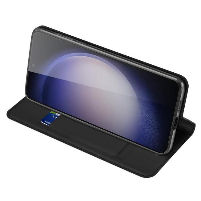 Dux Ducis - Dux Ducis Galaxy S24 Plus Plånboksfodral Skin Pro med Flap - Svart