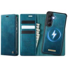 Caseme - CaseMe Pl&aring;nboksfodral f&ouml;r Samsung Galaxy S26 Magnetiskt Konstl&auml;der RFID - Gr&ouml;n