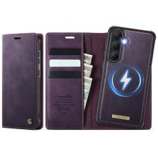 Caseme - CaseMe Pl&aring;nboksfodral f&ouml;r Samsung Galaxy S26 Magnetiskt Konstl&auml;der RFID - Lila