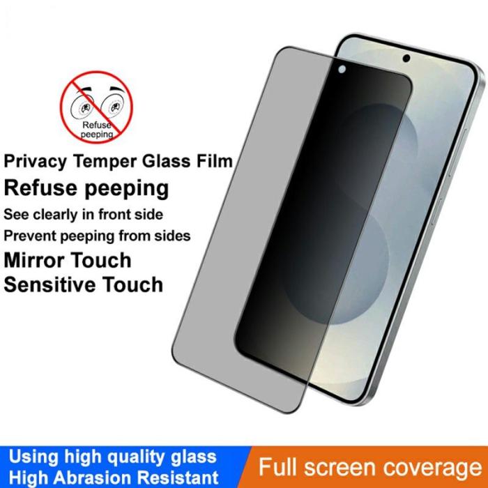 Imak - Imak Skärmskydd för Samsung Galaxy S26 Anti Peep Härdat glas - Transparent