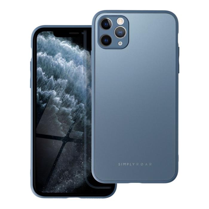 Roar - Roar Matte Glass Skal för iPhone 11 Pro Max blå