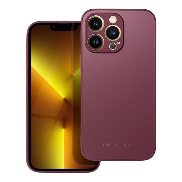 Roar - Roar Matte Glass Skal för iPhone 11 Pro Max claret
