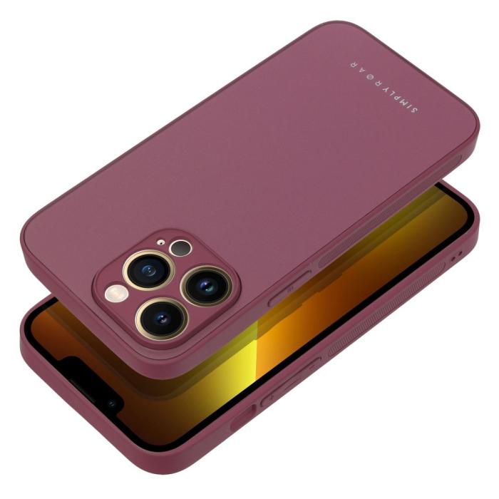 Roar - Roar Matte Glass Skal för iPhone 11 Pro Max claret