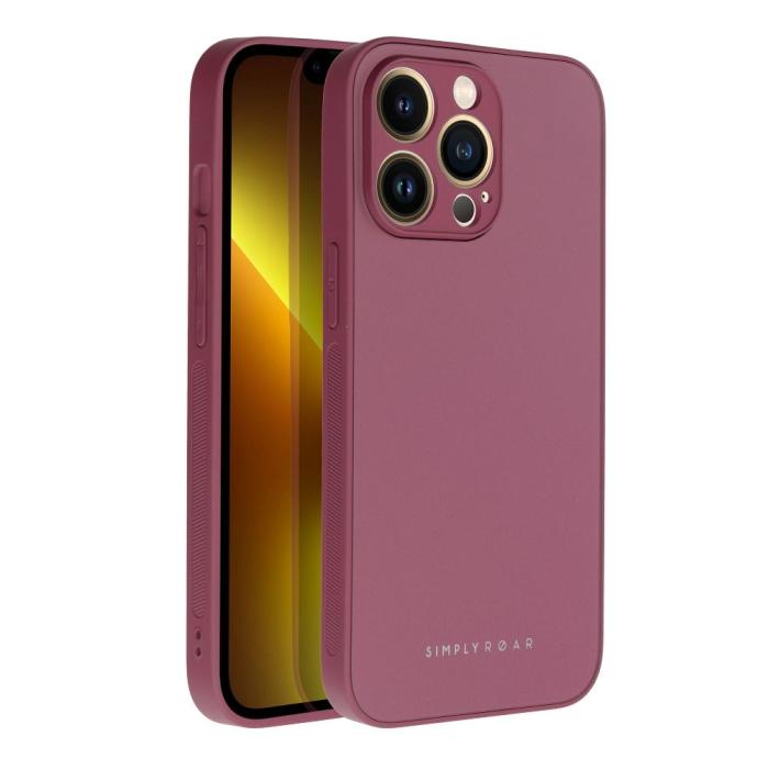 Roar - Roar Matte Glass Skal för iPhone 11 Pro Max claret