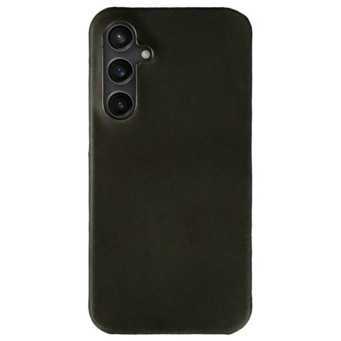 OEM - Mobilskal för Samsung Galaxy S26 Magnetiskt Äkta läder PC - Mörkbrun