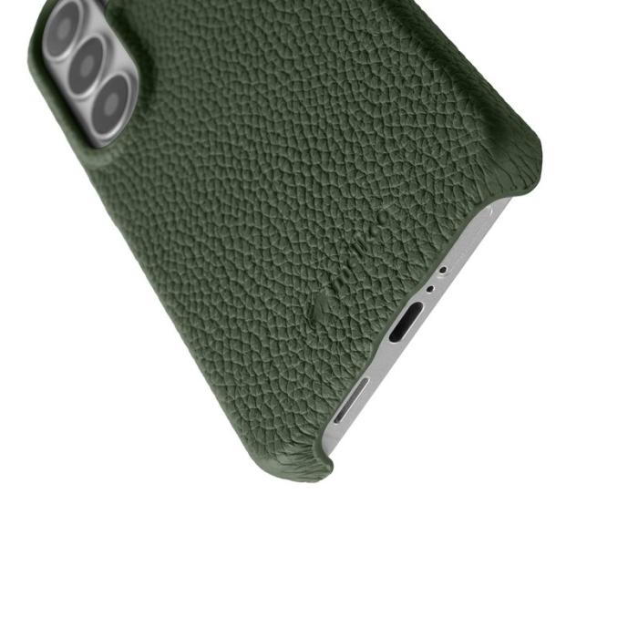 Melkco - MELKCO Mobilskal för Samsung Galaxy S26 Magnetiskt Äkta läder PC - Mörkgrön