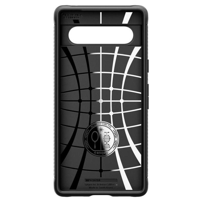 UTGATT - Spigen Google Pixel 7A Mobilskal Rugged Armor - Matte Svart