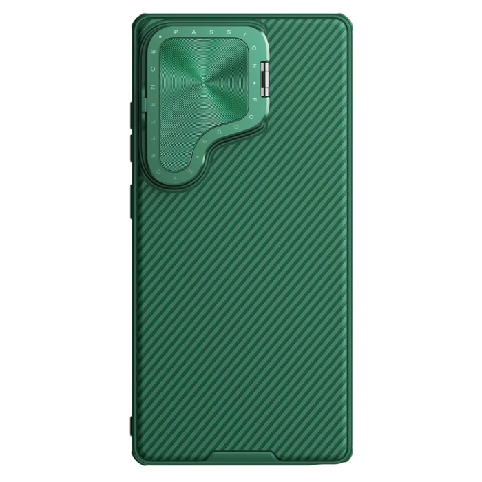 Nillkin - Nillkin Galaxy S25 Ultra Mobilskal Camshield Prop - Grön