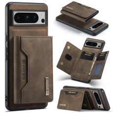 DG.MING - DG.MING M2 Series Mobilskal till Google Pixel 8 Pro Konstl&auml;der Coated Brun