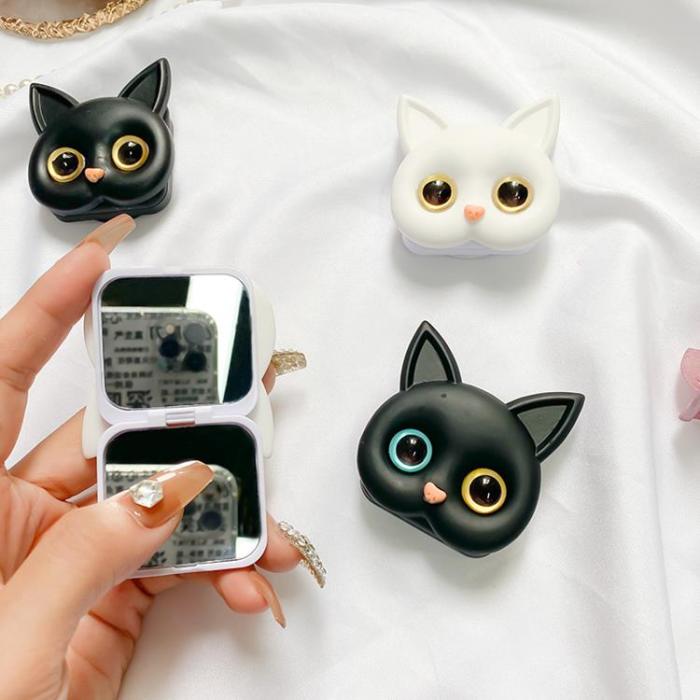 A-One Brand - Cat Mirror Popup Hållare - Svart