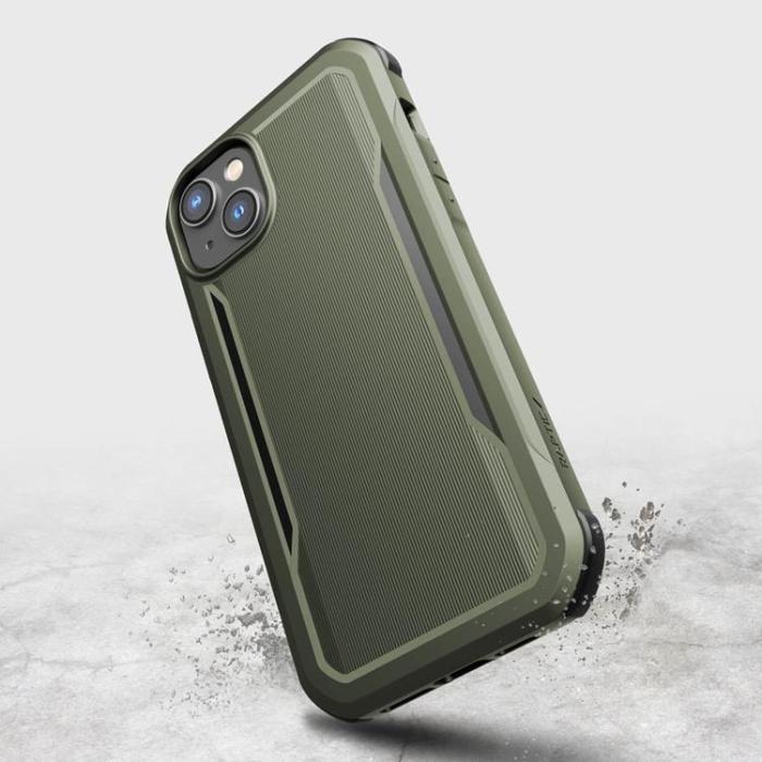 Raptic - Raptic iPhone 14 Skal Magsafe Fort Armored - Grön