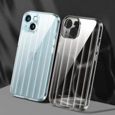 XUNDD - XUNDD Greya Series Mobilskal till iPhone 15 Plus Transparent Stripe Design