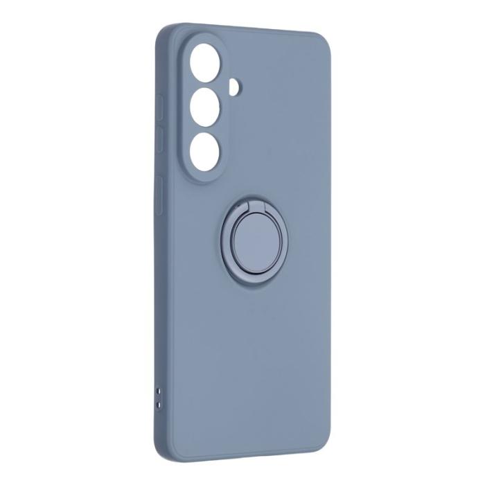 OEM - Mobilskal för Samsung Galaxy S26 Plus Silikon med Ring Kickstand - Mörkblå