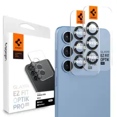 Spigen - [2-Pack] Spigen Galaxy S25 Kameralinsskydd Härdat glas EZ Fit