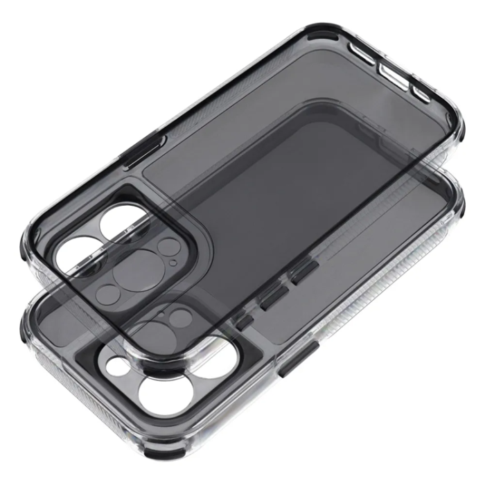 A-One Brand - iPhone 17 Mobilskal Matrix Clear - Svart