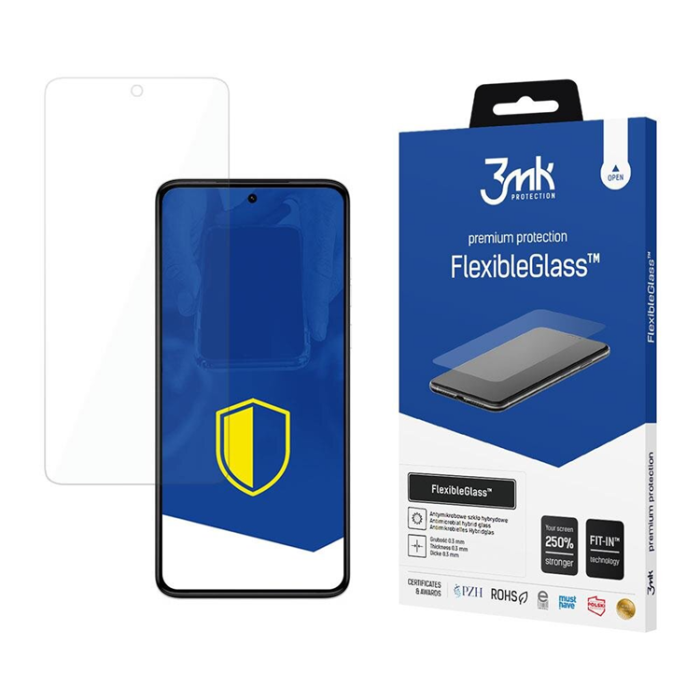 3MK - 3MK Motorola Moto G84 Hybrid Okrossbart Glas FlexibleGlass