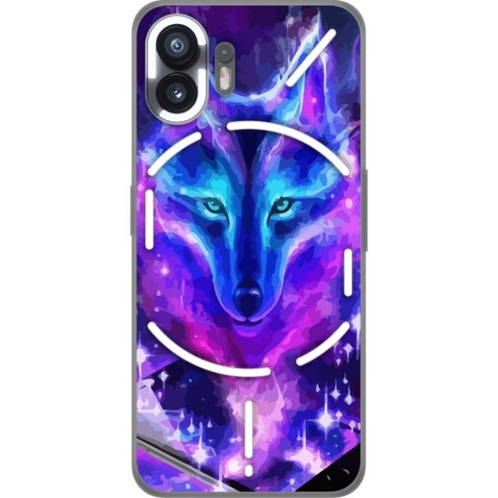 iSecrets - Mobilskal till Nothing Phone (2) med Neon Varg