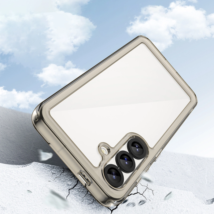 OEM - iPhone 16e Mobilskal Outer Space - Transparent/Svart