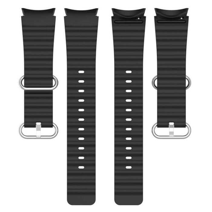 A-One Brand - Galaxy Watch Armband Ocean (20mm) - Svart