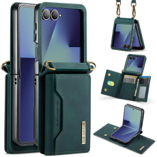 DG.MING - DG.MING Galaxy Z Flip 7 Mobilskal Detachable M2 - Grön