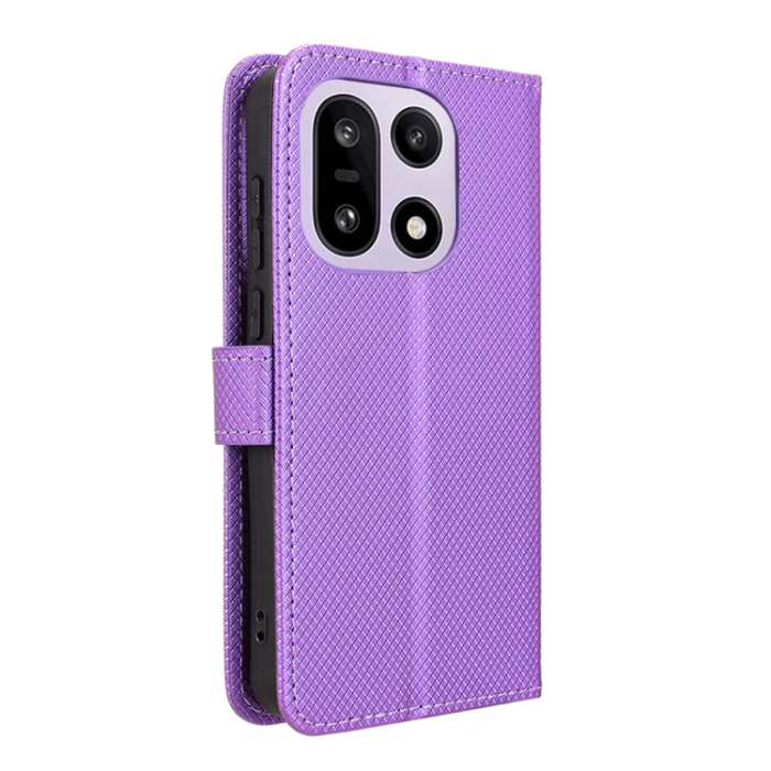 A-One Brand - OnePlus 15 Plånboksfodral Strap Diamond Texture Konstläder