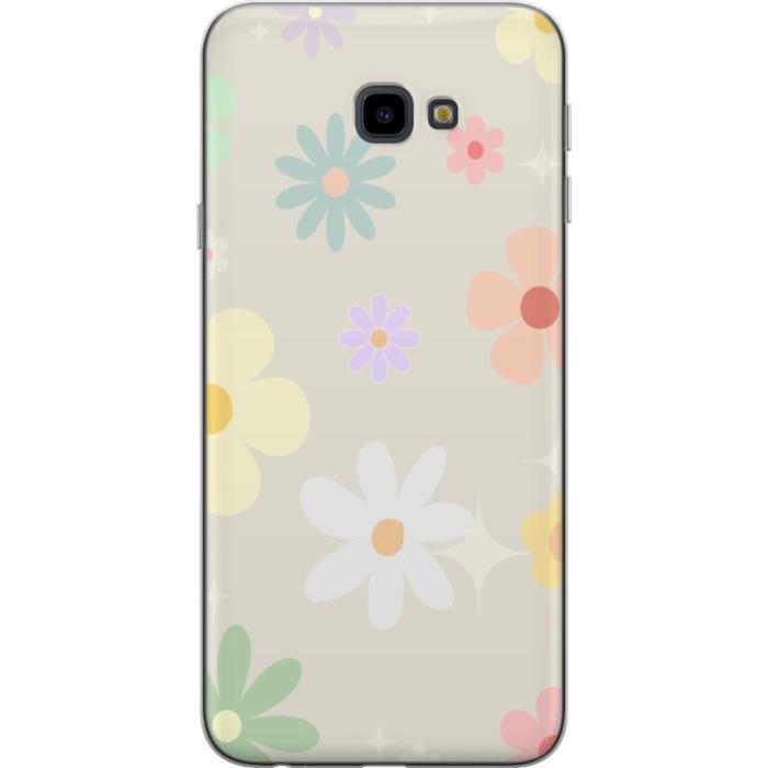 iSecrets - Mobilskal till Samsung Galaxy J4+ med fejdande blommor