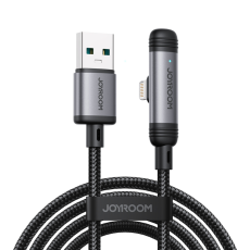 Joyroom - Joyroom USB-A - Lightning 3A Kabel 1.2m Series 90° - Svart