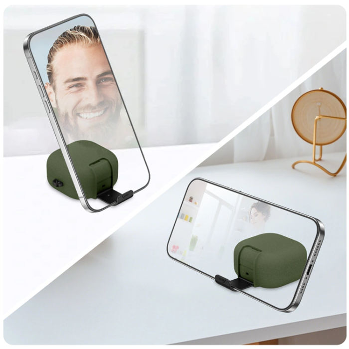 Tech-Protect - Tech-Protect Skal För Galaxy Buds 4/4 Pro Slim Hook - Olivgrön