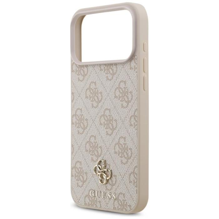 Guess - Guess iPhone 17 Pro Max Mobilskal MagSafe 4G Small Classic Logo - Rosa