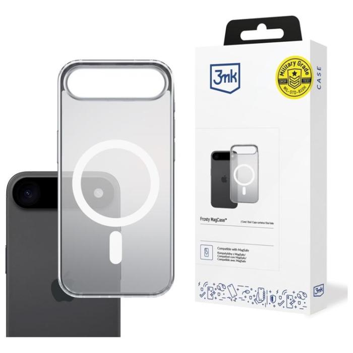 3MK - 3MK iPhone 17 Air Mobilskal MagSafe Frosty - Vit