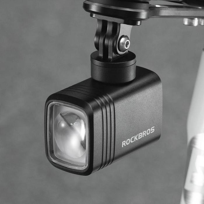 Rockbros - Rockbros Cykellampa 2800 mAh 1000 lm Framladdningsbar M6 - Svart