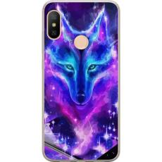 Gustaf - Mobilskal till Xiaomi Redmi 6 Pro med Neon Varg