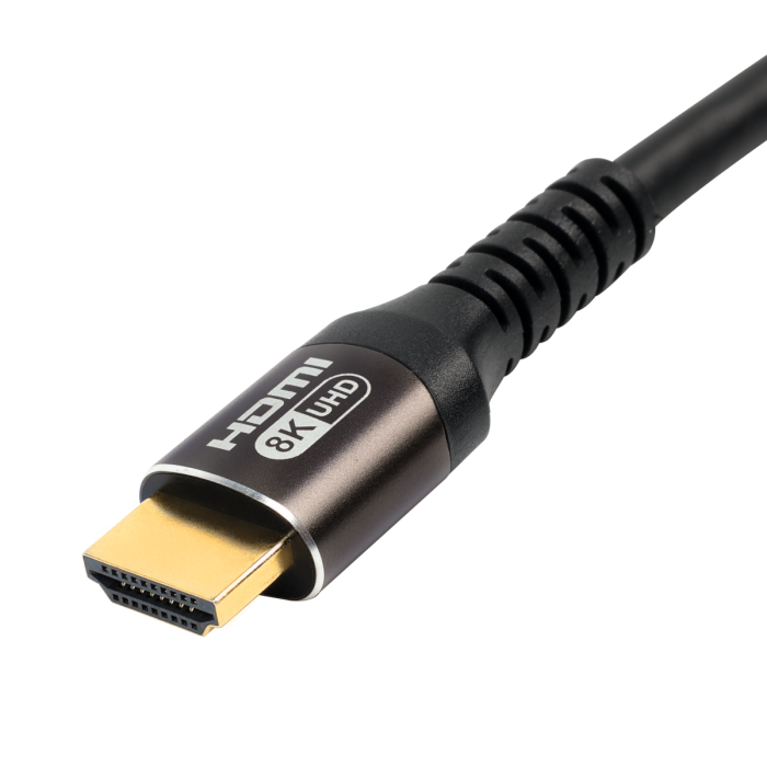 SiGN - Premium HDMI 2.1 Kabel 8K, 1m - Svart