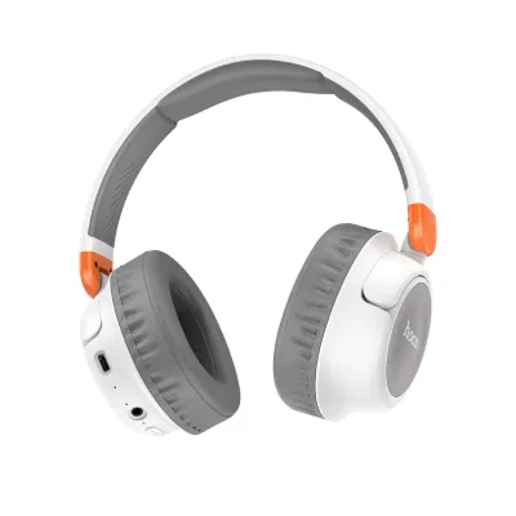 Hoco Over-Ear Hörlurar Trådlösa Bluetooth W43 - Vit (Vit) | 505771 | AlltMobil