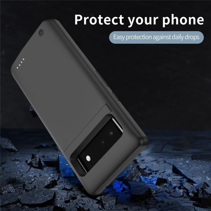 A-One Brand - Google Pixel 6 Batteriskal 10000mAh TY-101 - Svart