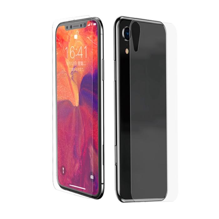 UTGATT4 - Baseus Härdat glas skärmskydd till iPhone XR (Front + Back)
