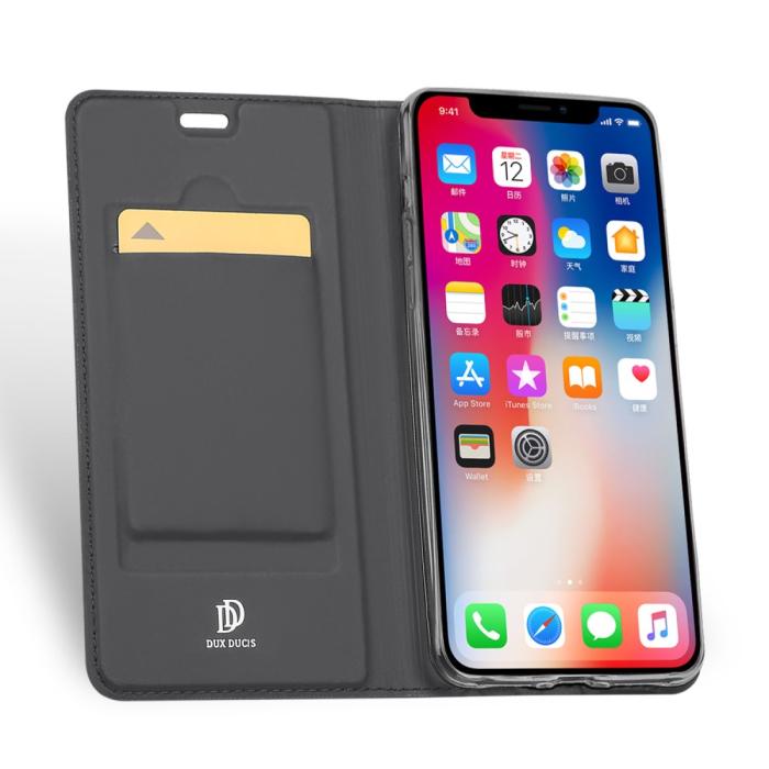 UTGATT1 - Dux Ducis Plånboksfodral till Apple iPhone XR - Svart