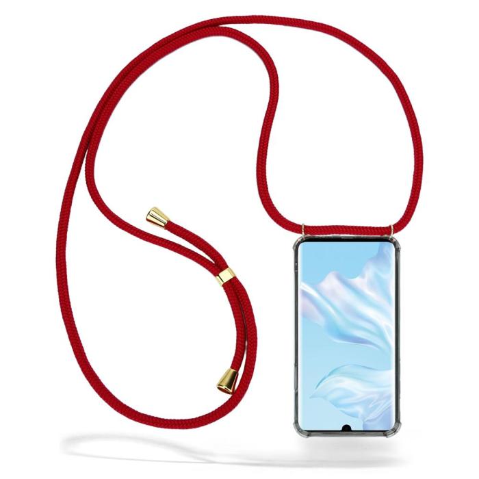 UTGATT1 - Boom Huawei P30 Pro mobilhalsband skal - Maroon Cord
