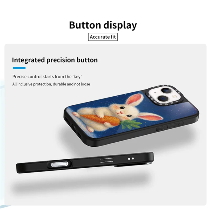 A-One Brand - Mobilskal till iPhone 14 MagSafe Aluminium Silikon