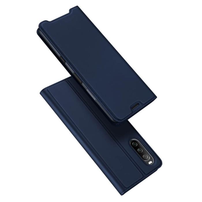 A-One Brand - Dux Ducis Skin Series Plånboksfodral till Xperia 10 III - Blå