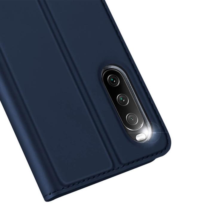 A-One Brand - Dux Ducis Skin Series Plånboksfodral till Xperia 10 III - Blå