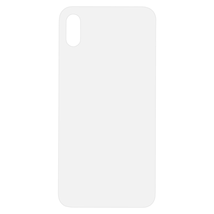 UTGATT1 - Baksida/batterilucka till iPhone XS Max - Transparent