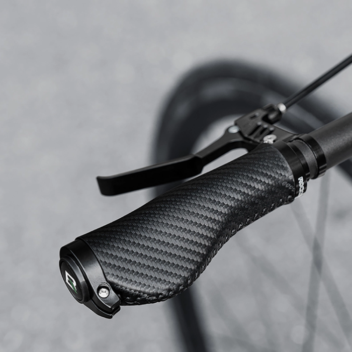 Rockbros - Rockbros Cykelgrepp Twisted Ergonomic Anti-Slip Grips - Svart