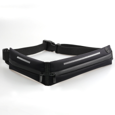 A-One Brand - Tvådelad universal midjeväska för optimal förvaring - Svart