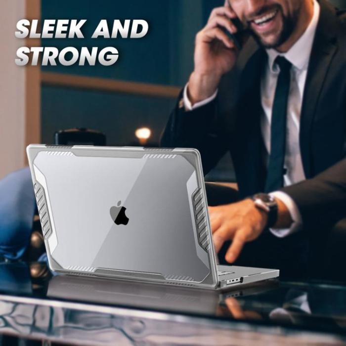 UTGATT1 - SupCase Macbook Pro 16 (2021/2022) Skal Unicorn Beetle - Clear