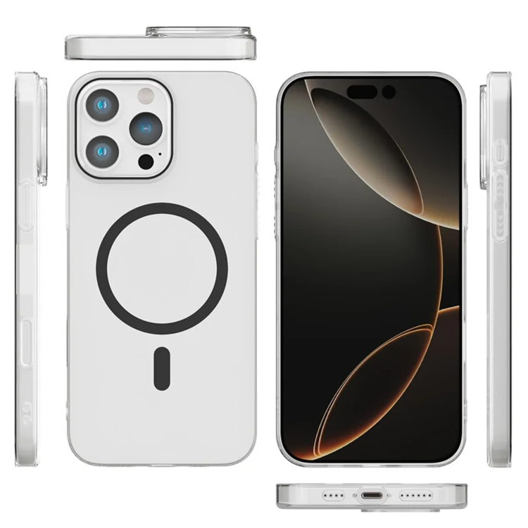 iPhone 16 Pro Max Mobilskal MagSafe Compatible Protective (Svart) | 2353 | AlltMobil