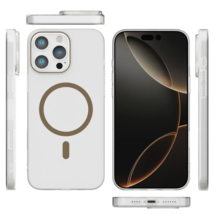 iPhone 16 Pro Max Mobilskal MagSafe Compatible Protective - Guld (Ökenguld) | 2353 | AlltMobil