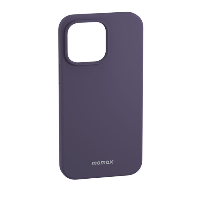 MOMAX - MOMAX iPhone 14 Pro Skal Magsafe Liquid Silicone - Lila